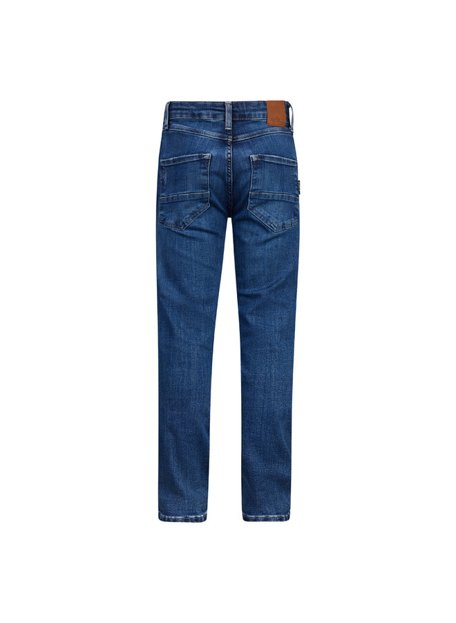 RDB-300-MEI James Straight | medium indigo denim (ALL SEASON)