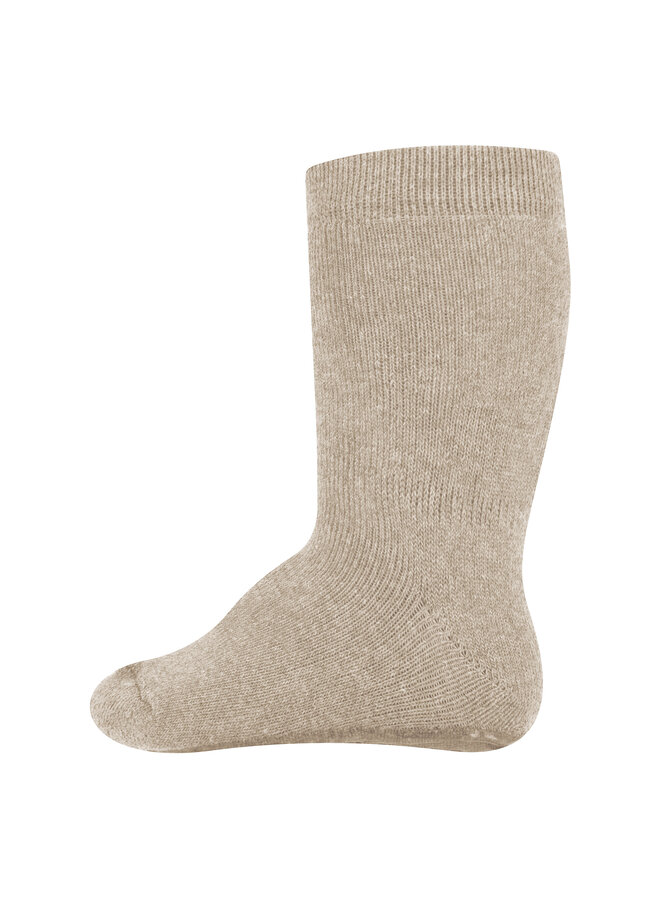 Stoppersocken SoftStep Uni | 241000 (Dunkel beige mel 2185)