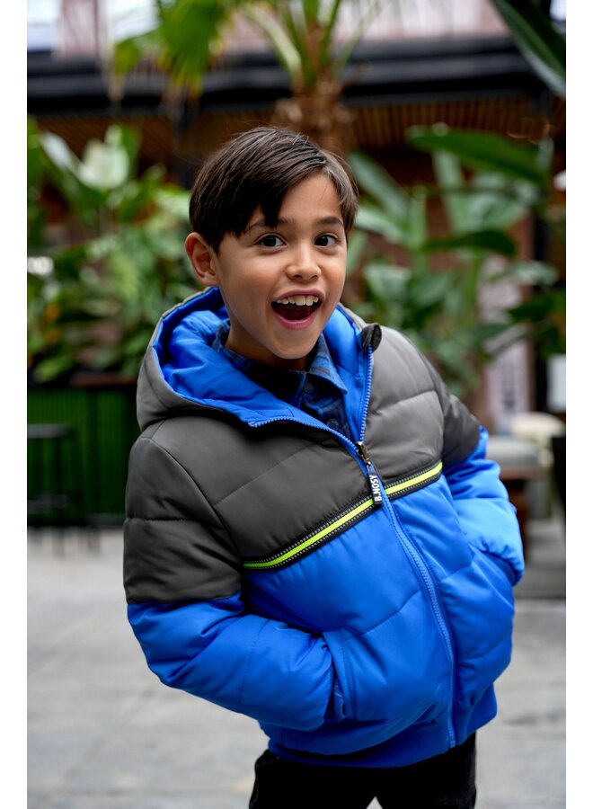 Joah B.nosy boys reversible jacket Y408-6210 | cobalt blue 183 (W24)