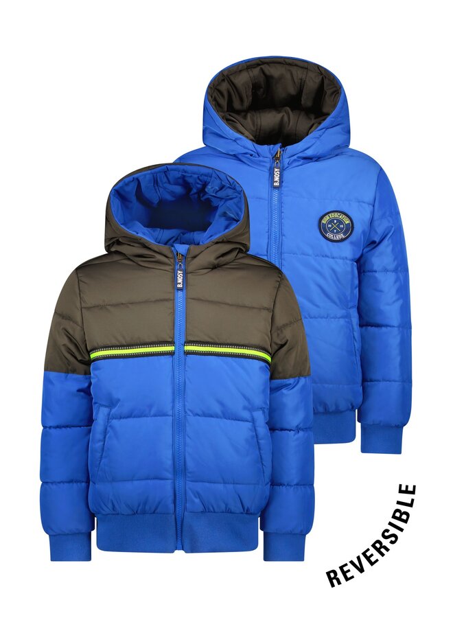 Joah B.nosy boys reversible jacket Y408-6210 | cobalt blue 183 (W24)