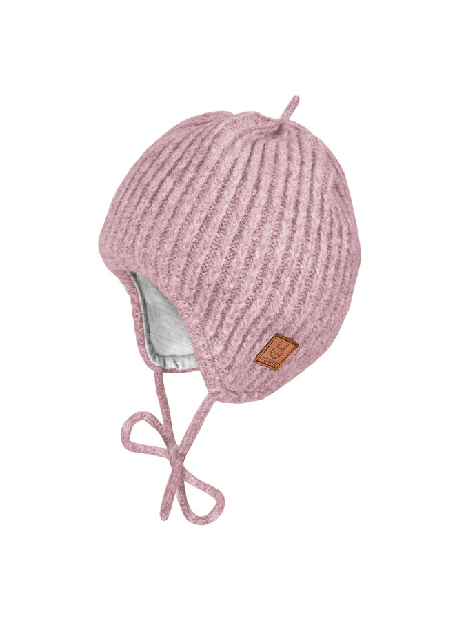 BABY-knitted hat, sewed, rib 25575-285100 | altrosameliert (74)