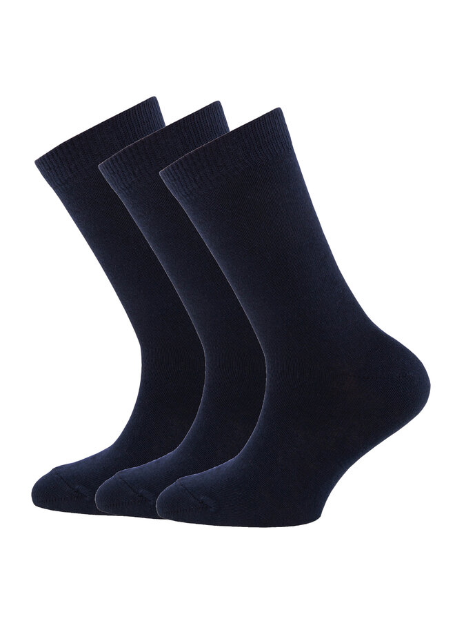 Socken 3er Pack Uni | 29292 (Marine 129)