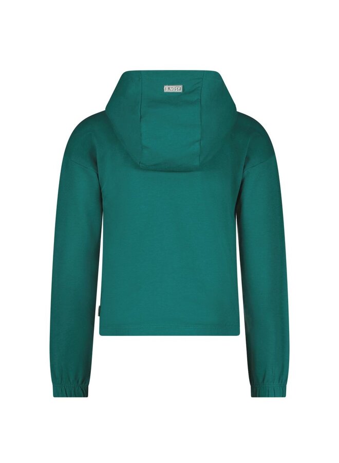 Stella B.Nosy girls sweater Y409-5326 | Storm green 386 (W24)