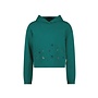 Stella B.Nosy girls sweater Y409-5326 | Storm green 386 (W24)