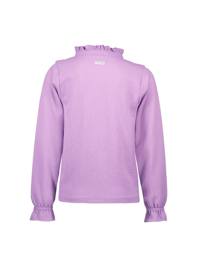 Beau B.Nosy girls blouse Y409-5124 | Bright violet 612 (W24)