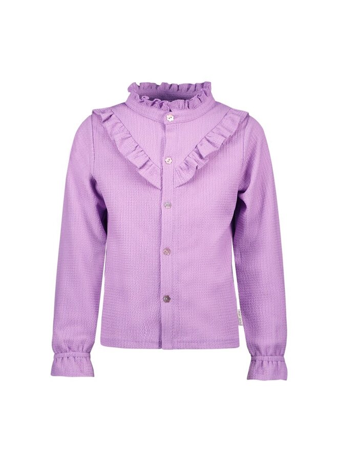 Beau B.Nosy girls blouse Y409-5124 | Bright violet 612 (W24)