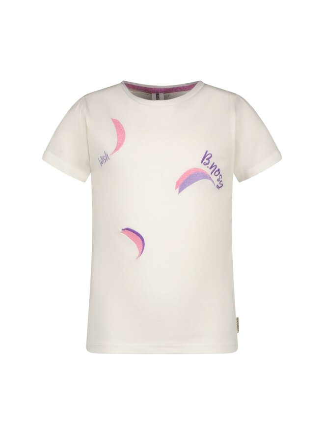 Tammy B.Nosy girls t-shirt Y501-5402 | Ecru (004)