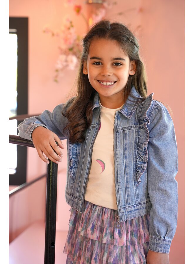 Tammy B.Nosy girls t-shirt Y501-5402 | Ecru (004)