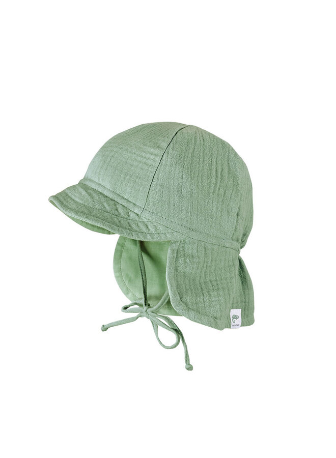 GOTS MINI-cap neck protection 44507-083800 | frostgrün