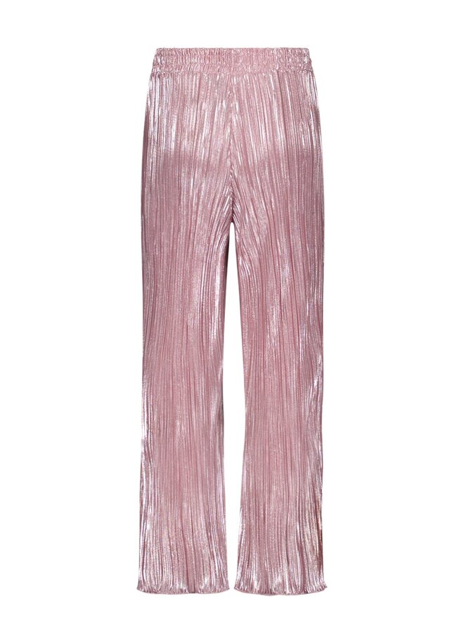 Palomi metallic plissé pants Y502-5614 | Coral blush (213)