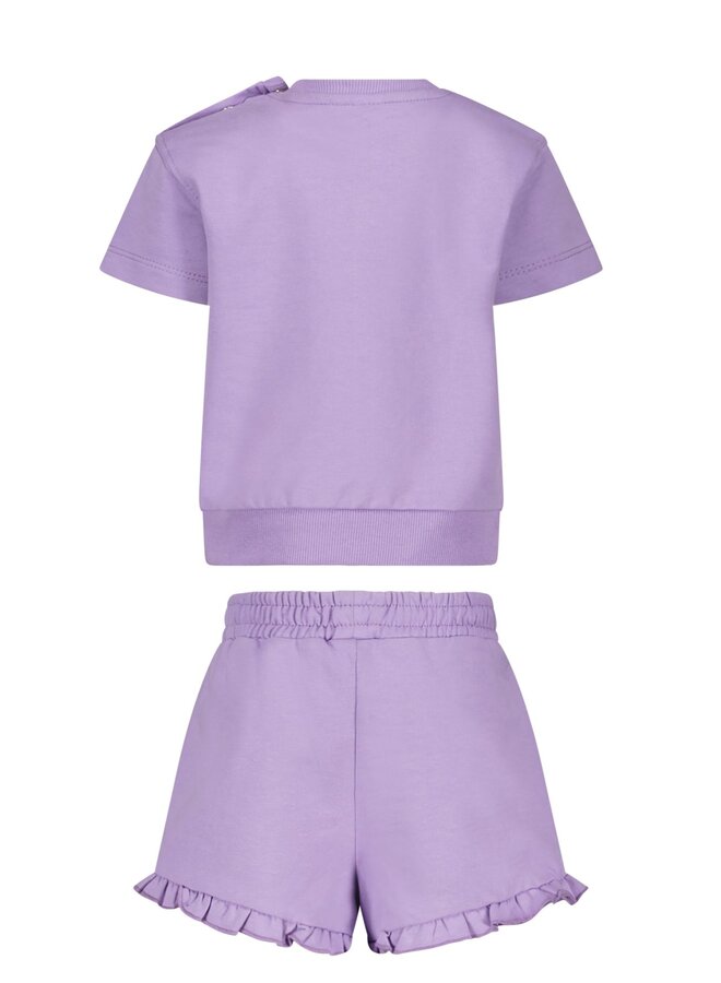 Polli B.Nosy mini two-pack sweater + short Y502-7615 | Light Purple (620)