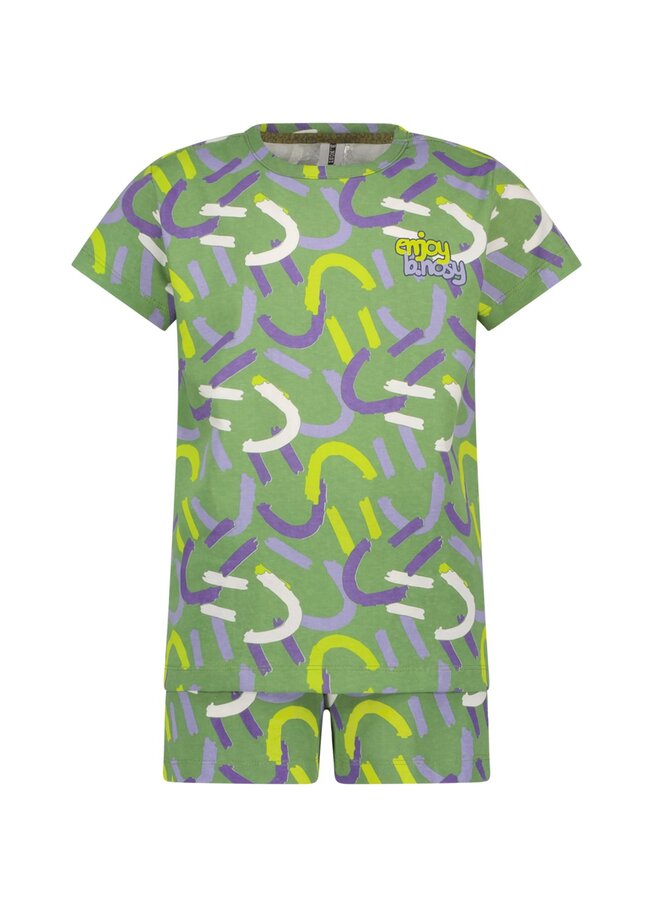 Zepp Pyjama with print Y502-6080 | Smile sleep (976)