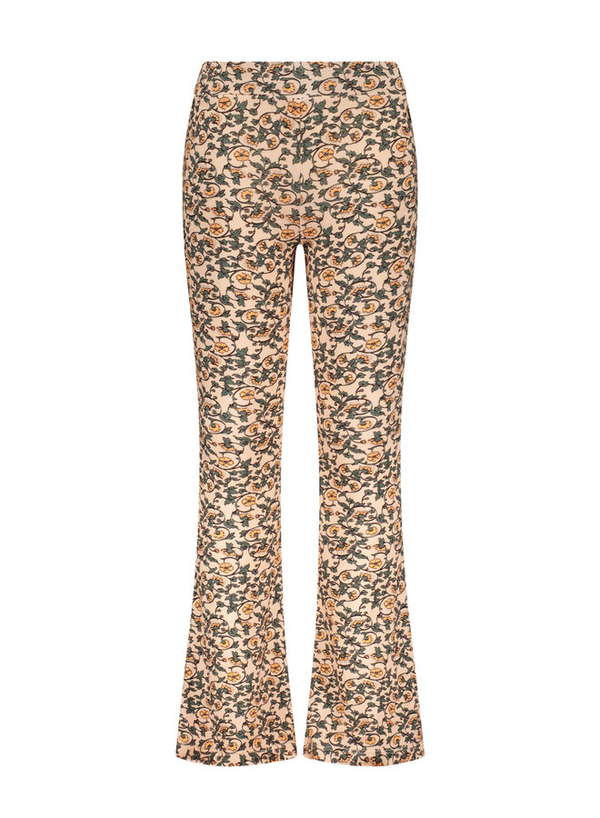F502-5623 Floor Flo girls flair pants | Flower (940) S25