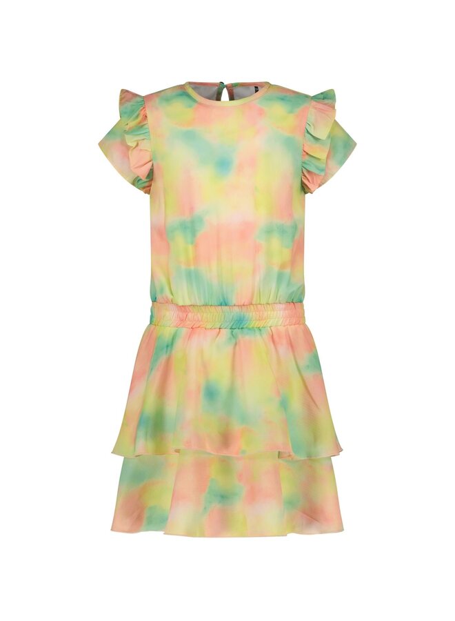 Dream printed dress Y502-5816 | Blossom AO (984)