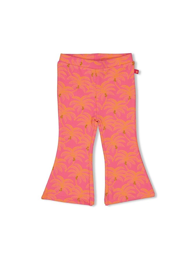 Flare broek AOP - Samba Shake (Roze) | 52202336