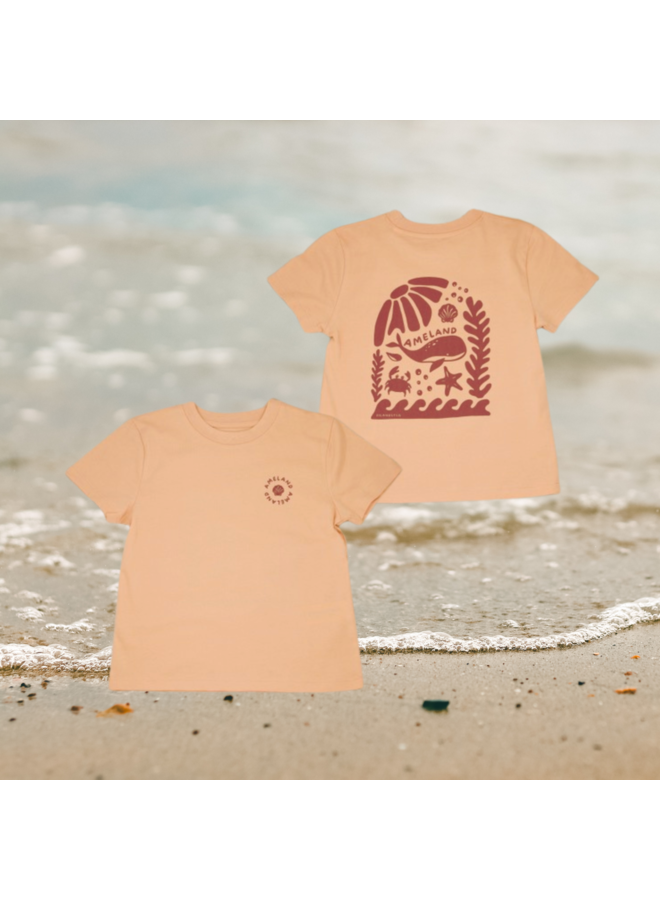 Kids T-shirt Ameland | Peche