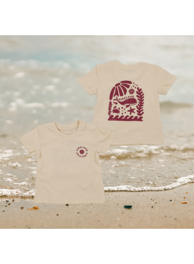 Baby T-shirt Ameland | Natural