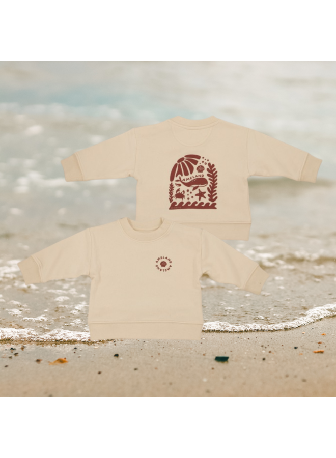 Baby Sweater Ameland | Natural