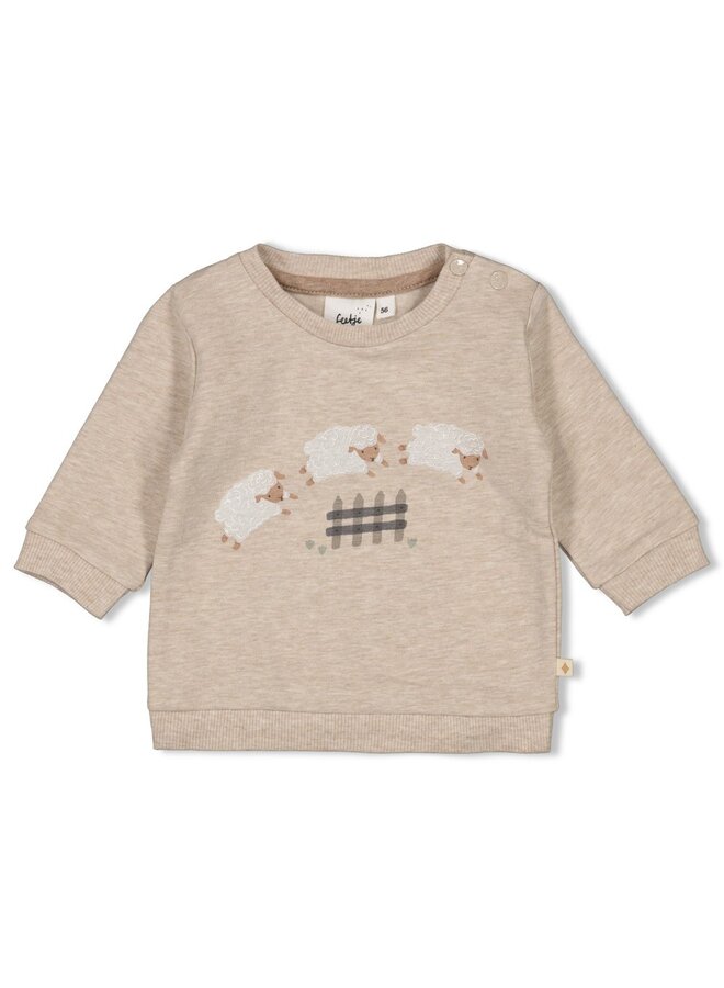 Sweater - Sleepy Sheepy (Taupe melange) | 51602569