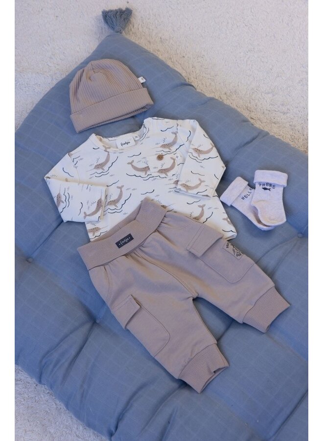 Longsleeve AOP - Narwal (Offwhite) | 51602586