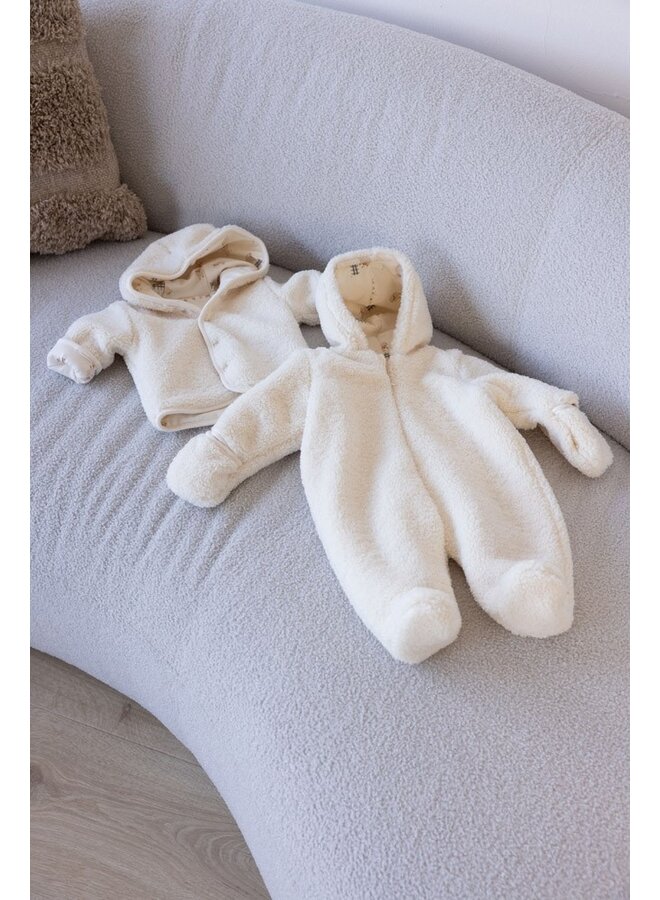Teddy pak met capuchon - Sleepy Sheepy (Creme) | 51900043