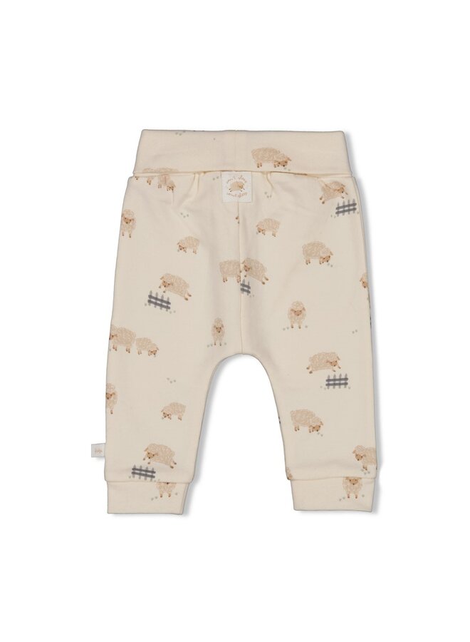 Broek AOP - Sleepy Sheepy (Creme) | 52202375