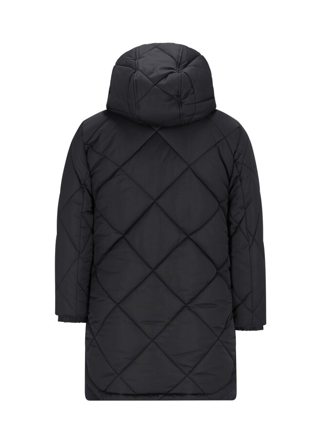 F507-5216 Ariana Flo girls reversible hooded long jacket | Antra (092) W25