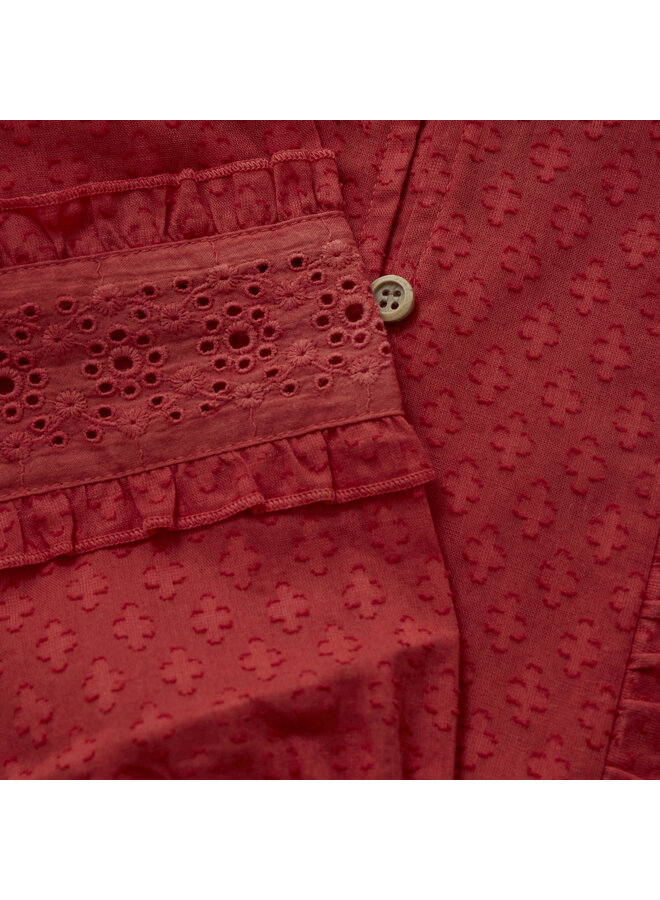 Shirt Longsleeve Ruffle 930301 | Baked Apple (4430) W25