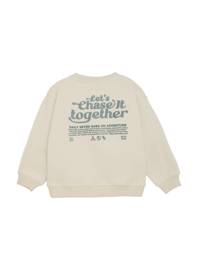 Oversized Sweater Backprint 920234 | Sandshell (2020) W25