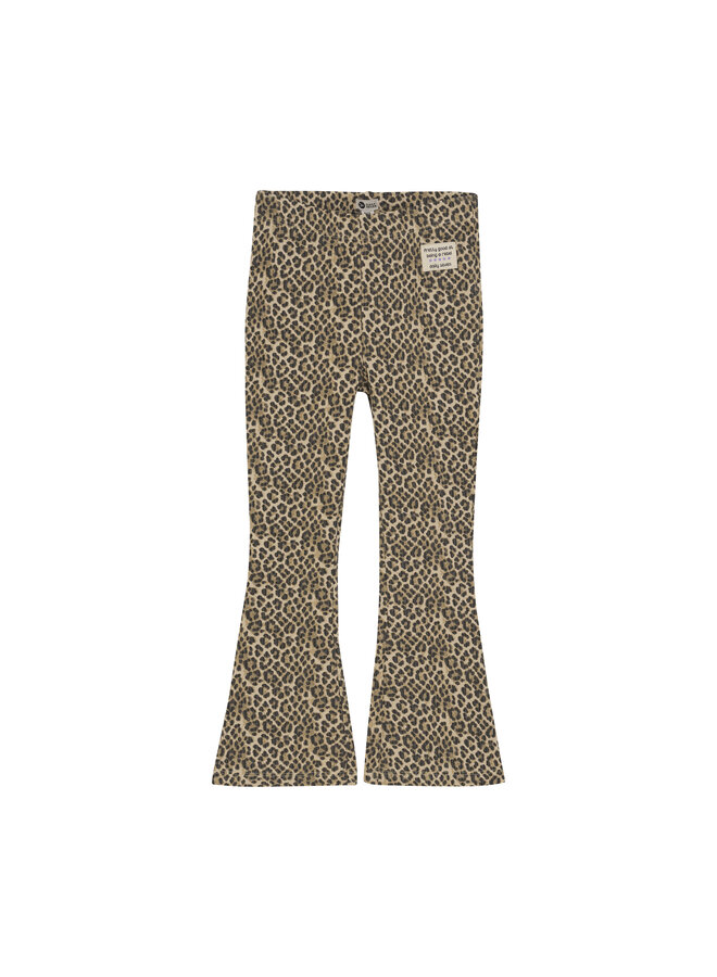 Animal Flared Pants 930256 | Latte Sand (2227) W25