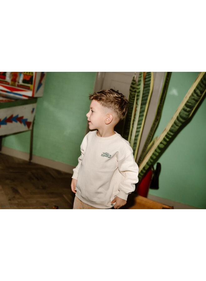 Oversized Sweater Backprint 920234 | Sandshell (2020) W25