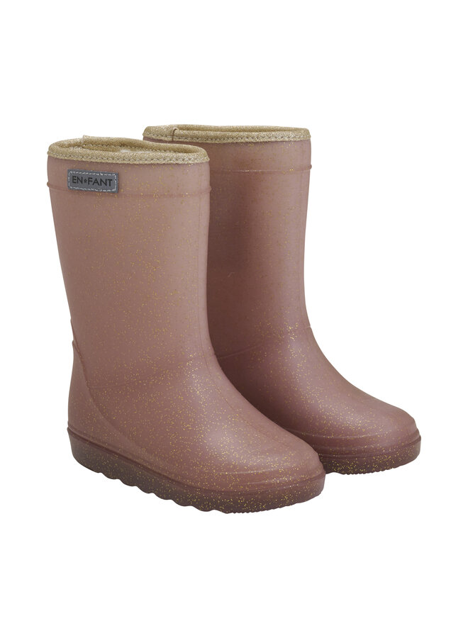 Thermo Boots Glitter 250381 | Rose Taupe (4612)