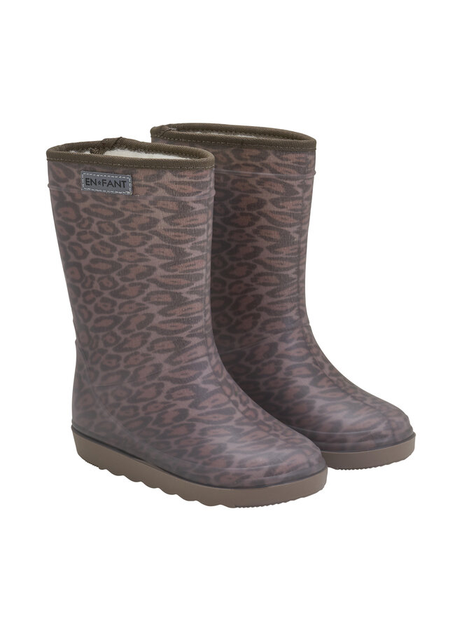 Thermo Boots Print 250382 | Pine Bark (2410)