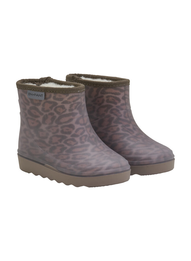 Thermo Boots Short Print 250384 | Pine Bark (2410)