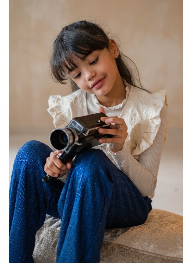 F508-5404 Eef Flo girls basic rib glitter coll | Kit (050) W25