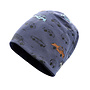 KIDS BOY-beanie, "moving cars" 53503-159576 | Denim/navy (4048)