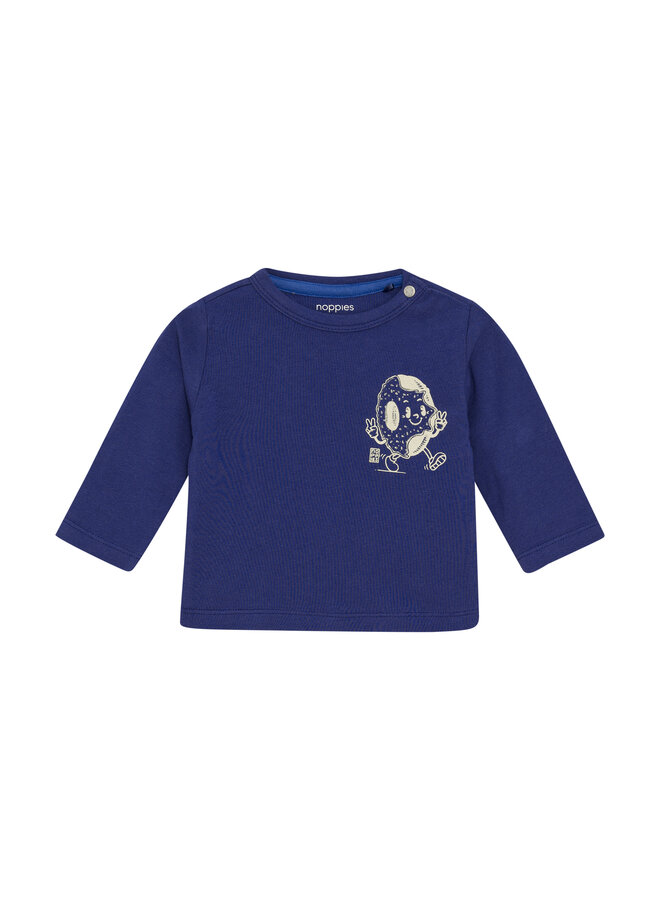 Boys Tee Sabelli long sleeve 5460014 | Blue (AW25)