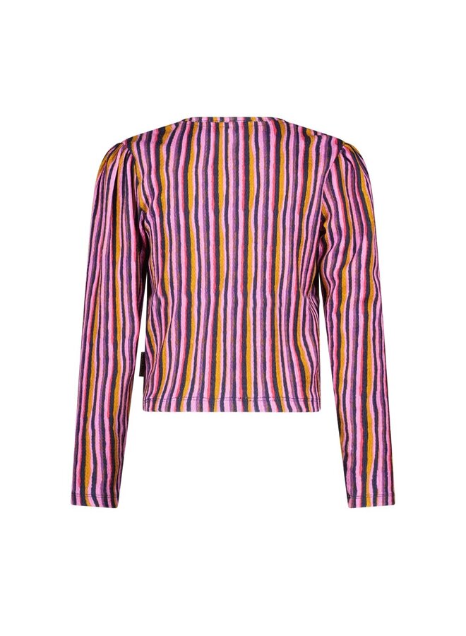 Tori B.Nosy girls top with knot Y508-5401 | Electic AO 983 (W25)