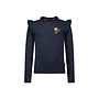 Tonya B.Nosy girls top wit ruffles Y508-5427 | Navy 190 (W25)