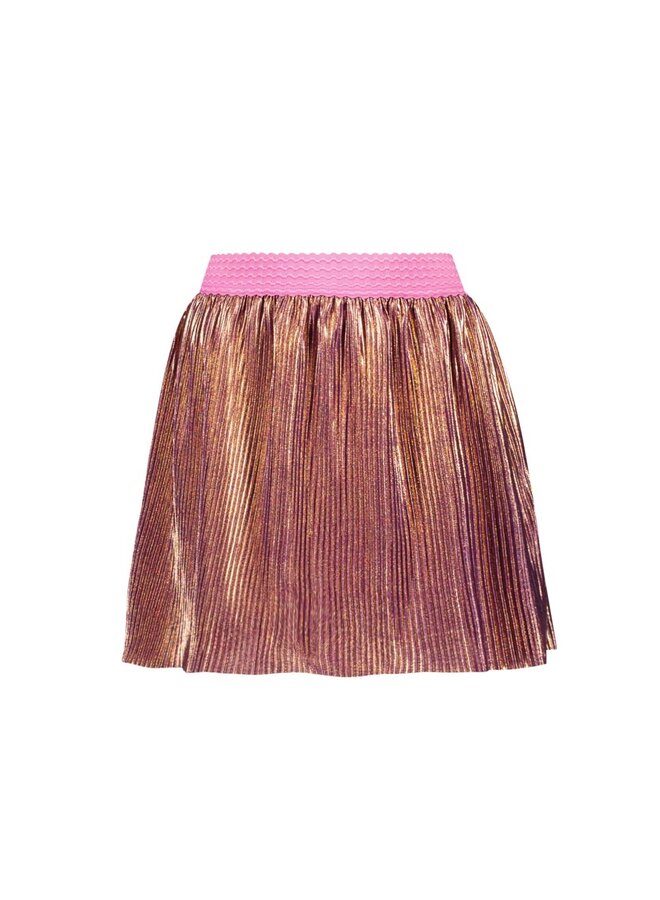 Roza B.Nosy girls metallic skirt Y508-5705 | OLD GOLD 720 (W25)