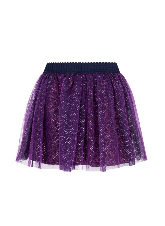 Rory B.Nosy girls mesh skirt with printed layer Y508-5713 | eclectic floral 619 (W25)