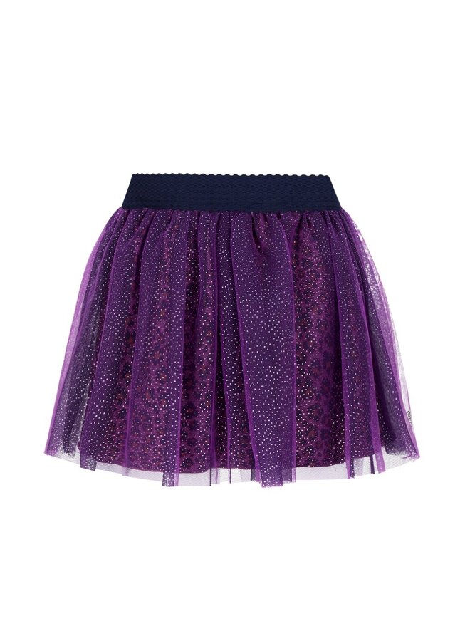 Rory B.Nosy girls mesh skirt with printed layer Y508-5713 | eclectic floral 619 (W25)