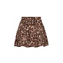 F508-5710 Stine Flo girls skirt with ruffle hem | Animal (900) W25