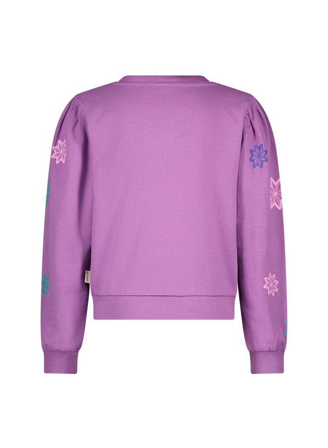 Sophie B.Nosy girls sweater Y508-5324 | Crushed Grape 610 (W25)