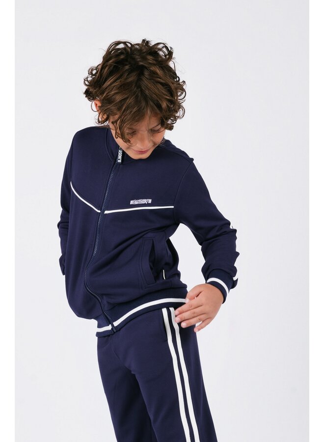 Cas B.Nosy boys sporty cardigan Y508-6321 | Navy 190 (W25)