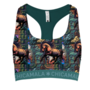 Girls 1-pack racer back | Totemhorse Print