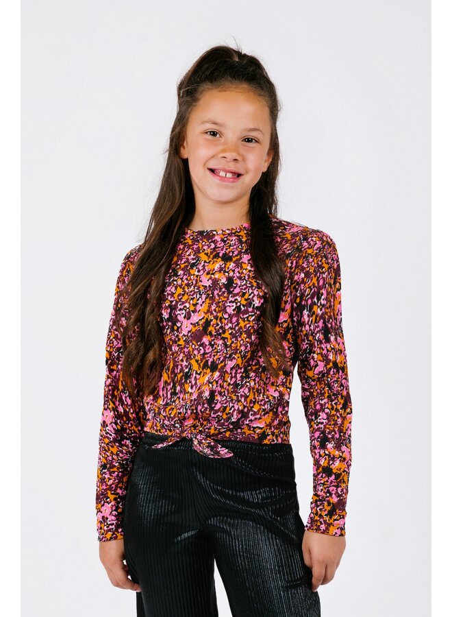 Tori B.Nosy girls top with knot Y509-5401 | THRILLED AO 935 (W25)