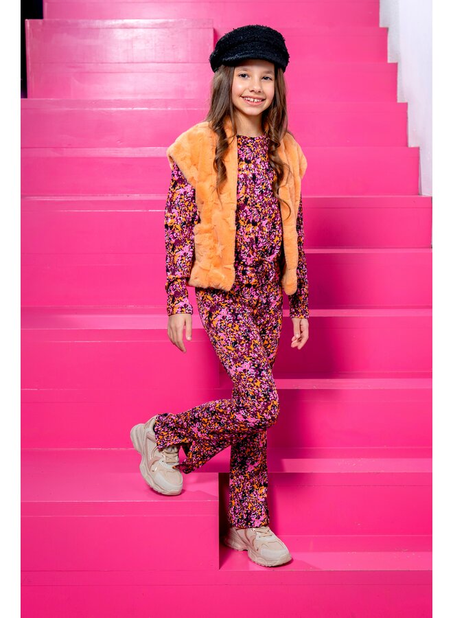 Tori B.Nosy girls top with knot Y509-5401 | THRILLED AO 935 (W25)