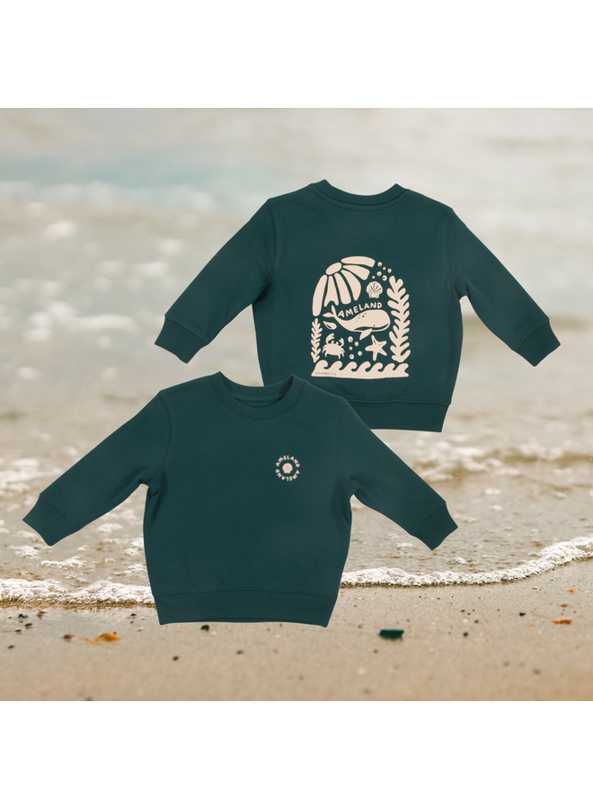 Kids Sweater Ameland | Green