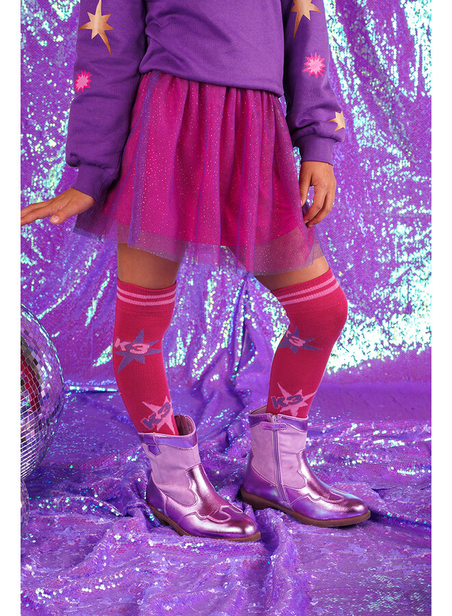 K3 Molly B.Nosy girls socks Y510-5906 | Phlox Pink 295 (W25)